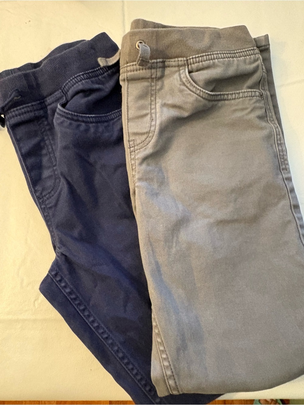 Hanna Andersson boys size 12 pants, slim cut, good used condition